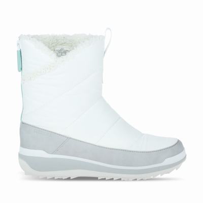 Merrell Snowcreek Sport Mid Zip Polar Waterproof Vandringskängor Dam Vita (SE849061)